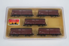 Minitrix N 15185 Kohlewagen Set 5 tlg. Fals RAG  "Vom Erz zum Stahl"
