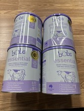 4 X Bubs Essential Milk Infant Powdered Formula 0-12 Months 20oz 8/21/2026