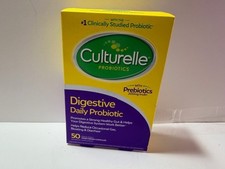 Culturelle 50 Capsules Probiotic Supplement for Digestion 08/2027 532