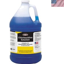 1 Gallon Chlorhexidine 2 for Dogs Horses Antibacterial Wound Care Solution