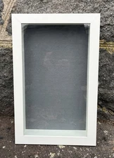 Shadow Box Frame White IKEA Kasseby 13080 Used Once 18.5" x 12" x 3"