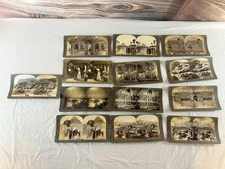 VTG Middle East Culture Landscape Stereograph Cards Lot by Keystone View Company