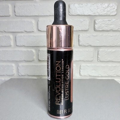 REVOLUTION - Lustre Gold Liquid Highlighter New Sealed