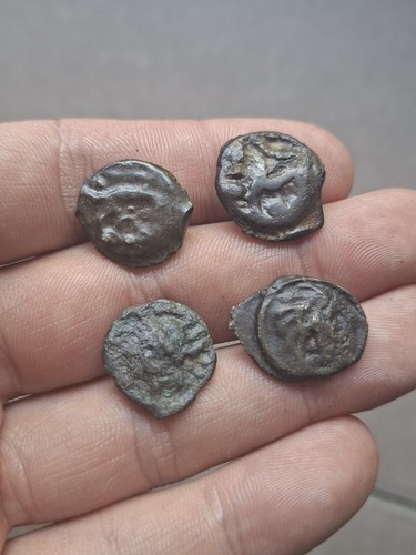 Lot of 4 Gallic Coins