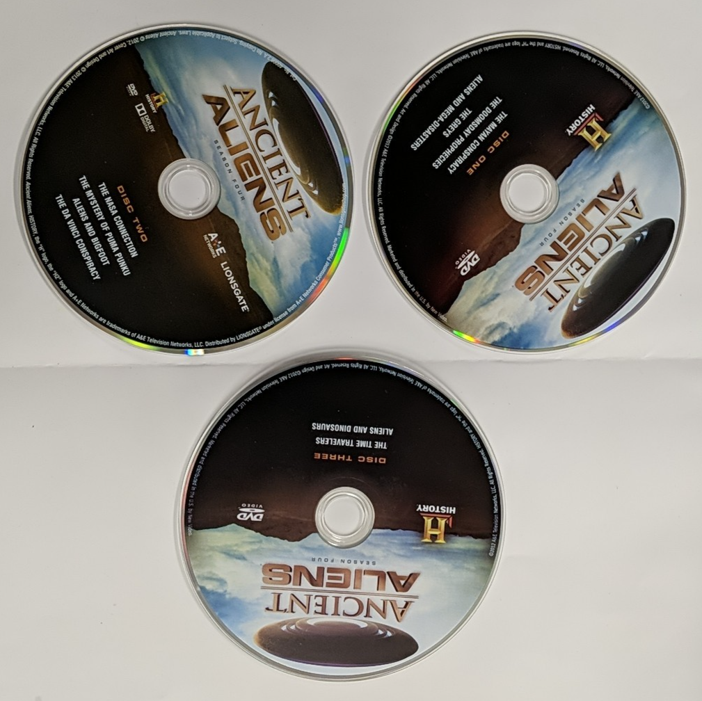 Ancient Aliens DVD Sets Season Nine Season Two Season Four Season