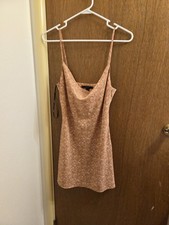 Forever 21 Juniors Small S Floral Mini Dress Partial New Tag Two Small Holes