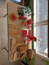 Thomas  Friends Wooden Railway Lot Of Tracks  Brio Pieces