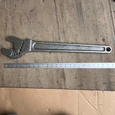 Vintage Otc 2-78 Capacity Adjustable Wrench No. 0a-24 Made In Usa Y73