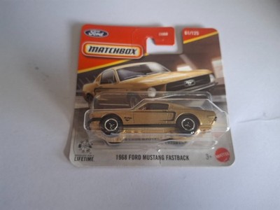 Matchbox Superfast 1969 Ford Mustang Fastback gold OVP