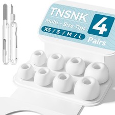4 Pairs Replacement Ear Tips for Airpods Pro 2Nd/1St Generation