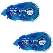 KOKUYO Tape Glue Dot Liner Strong Adhesive Type Ta-DM400-08 "2 Set"