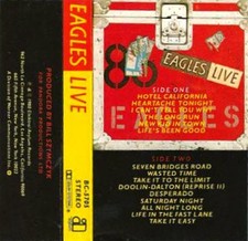 Eagles - Eagles Live CASSETTE - ROCK / USED NEAR MINT 