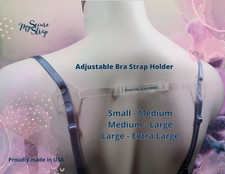 1 pc. Med to Large "MySecureStrap" ADJUSTABLE BRA STRAP HOLDER PATENTED