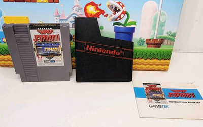 Super Jeopardy Talking - NES Nintendo with Instruction Manual and Sleeve