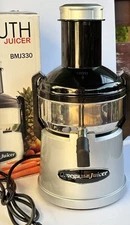 Working Omega BMJ330 Mega Mouth Fruit Vegetable Centrifugal Juicer Commercial