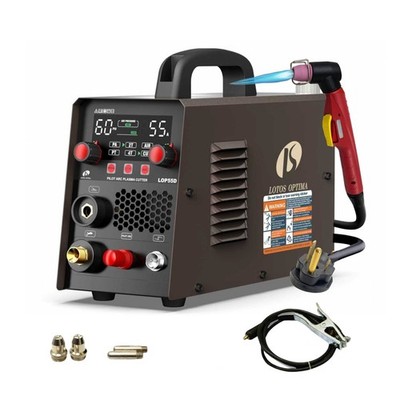 LOTOS LOP55D 55A Plasma Cutter Non-Touch Pilot Arc 110V/220V Dual Voltage 1/2'' C