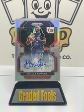 2022 WNBA Panini #162 - Sylvia Fowles - W25 Silver Signatures Autograph - HOF