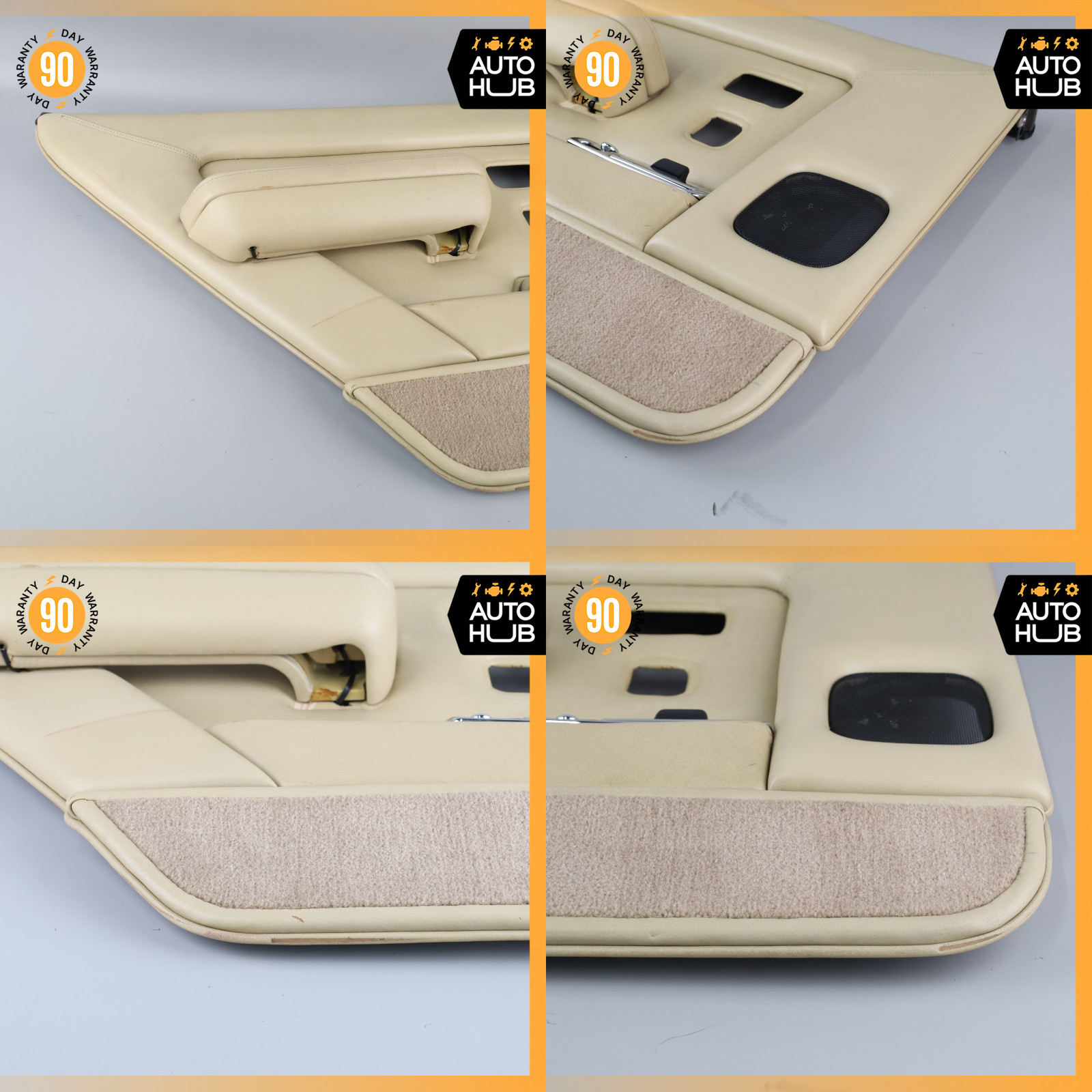 81-84 Rolls Royce Silver Spirit Bentley Mulsanne Rear Left Side Door Panel OEM