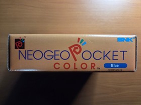 Blue Neo Geo Pocket Color Handheld Game Console Unopened