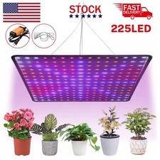 NEW 8500W LED Grow Light Panel Full Spectrum Lamp for Indoor Plant Veg Flower US