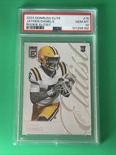 PSA 10 2024 Panini Donruss Elite - Rookie Elitist Jayden Daniels #15 (RC) GEM MT