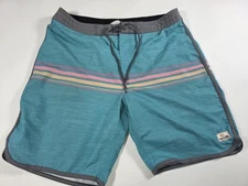 Rip Curl Mens Board Shorts 32 Green Mirage Boardwalks Global Entry Hybrid Surf