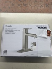 Kohler Cordate Single-handle Bathroom Faucet Brushed Nickel R30283-4D-BN