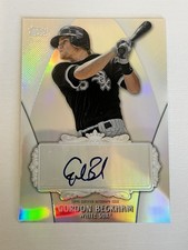 Topps 2013 Replacement Autographs Gordon Beckham Chicago White Sox Auto