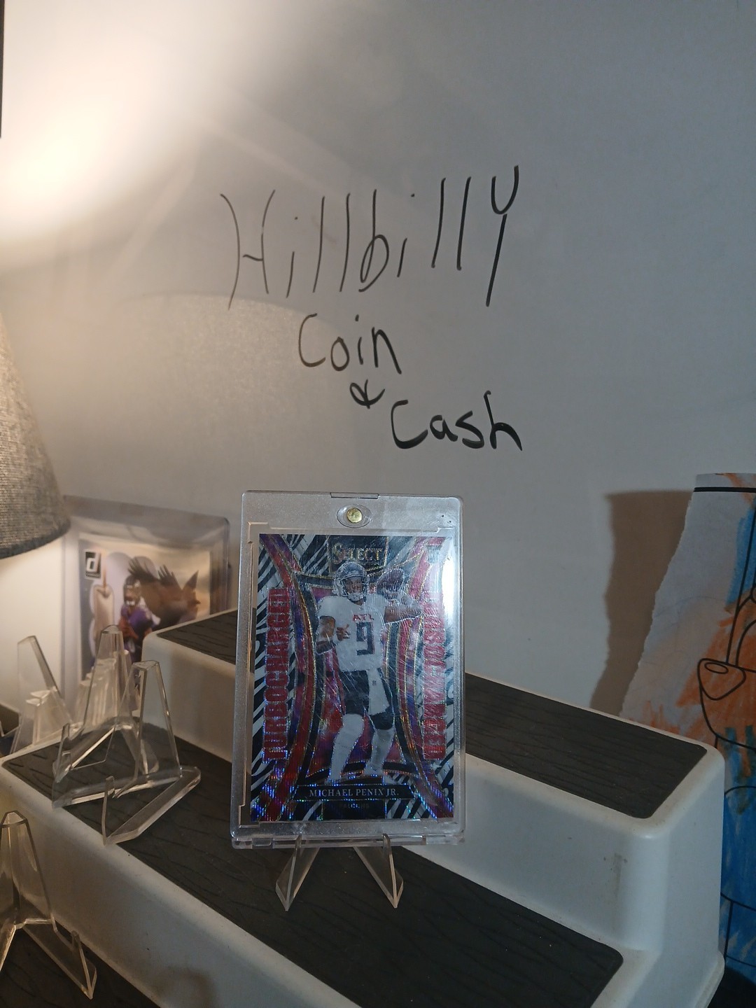 2024 Panini Select - Michael Penix Jr. #21 Turbocharged Zebra Prizm (RC)