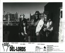1988 Press Photo Members of The Del-Lords, roots rock group. - pip20279