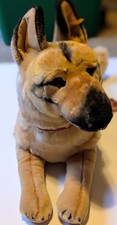 Steiff Plush German Shepherd Dog American Kennel Club AKC