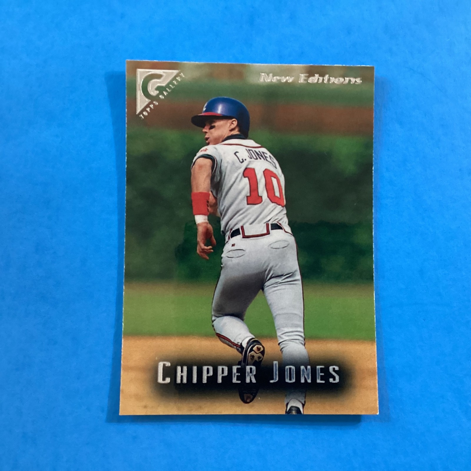 1996 Topps Gallery Chipper Jones #100