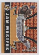 2020-21 Mosaic Jam Masters Fluorescent Orange Prizm 15/25 Zion Williamson #1 0k4
