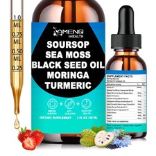 Soursop Bitters Liquid- Organic Drops W/Moringa 2 Fl Oz Pack of 1 