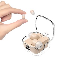 Mini Invisible Small Bluetooth Earbuds Sleeping for Small Ears Low Profile Ti...