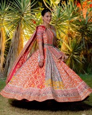 Designer Navaratri Lehenga Choli For Women Party Wear Bollywood By Aadat Export