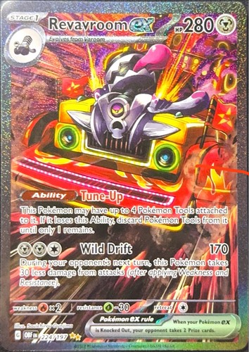 Revaroom EX - 224/197 - Obsidian Flames - Special Illustration Rare - NM