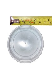 SHIPPING TUBE PLUGS 2.5" Inch 10 White End Caps Plugs for Poster Tubes