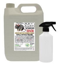RAT AWAY 5 Litre Rodent Deterrent Repellent No Poison No Pesticide Not Killer 5L