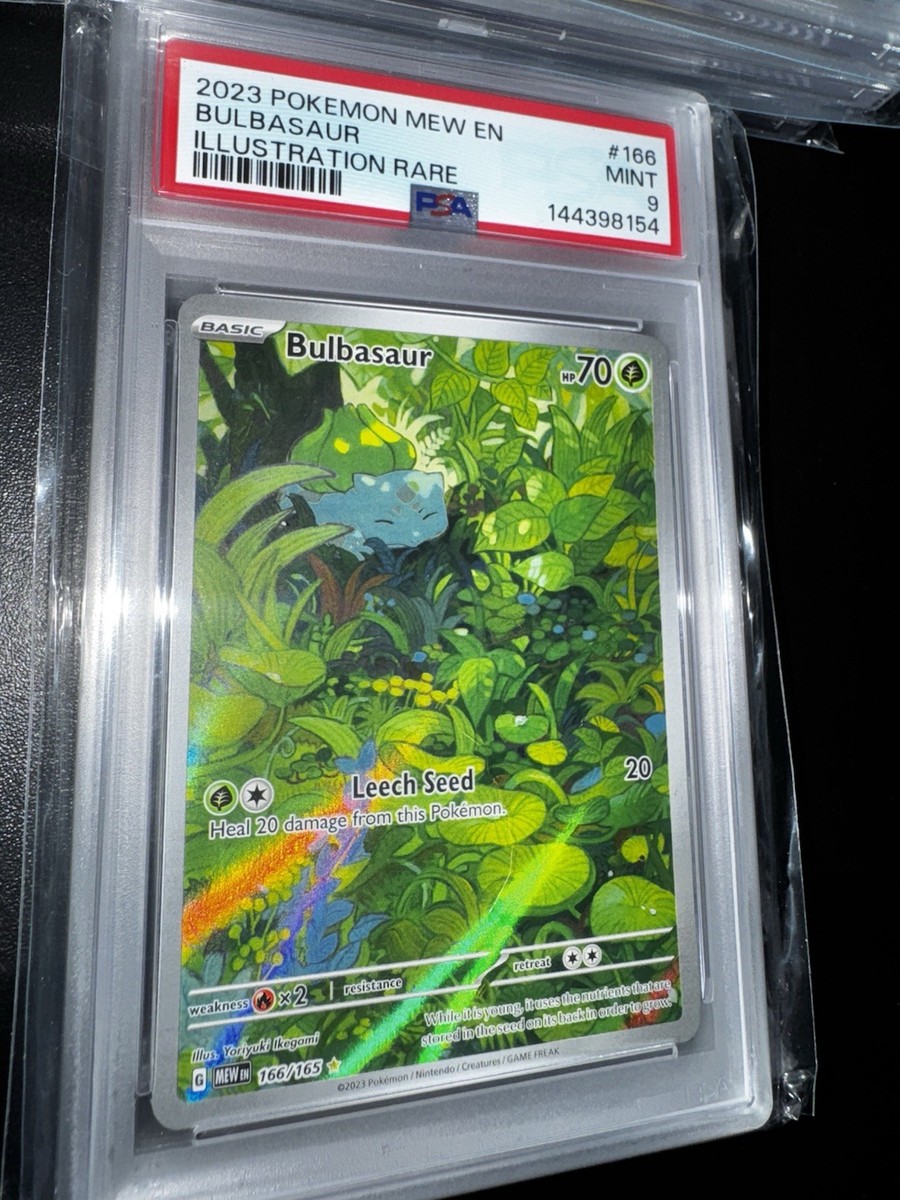 Pokémon TCG Bulbasaur Illustration Rare Holo Scarlet & Violet 151