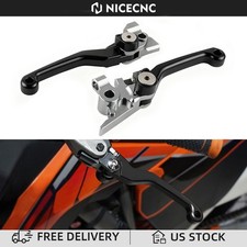 CNC Pivot Brake Clutch Levers Set For KTM 250-500 SX/SXF/XC/XCF/XCW/EXC F 14-23