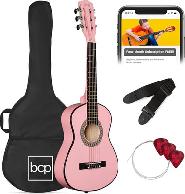 30In Kids Acoustic Guitar, All-In-One Beginner Starter Kit W/Strap, Case, Extra