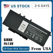 Battery for Dell Latitude 5480 5580 5490 5590 GD1JP 451-BBZG GD1JP GJKNX 68Wh