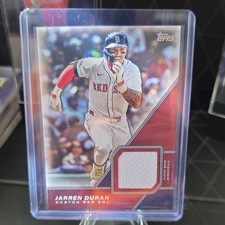 Topps 2026 Jarren Duran Boston Red Sox Relic Card #MLM-JDU