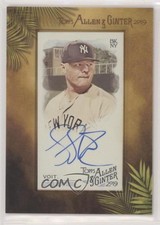 2019 Topps Allen & Ginter Mini Baseball Auto Luke Voit #MA-LV Auto 4l3
