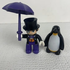 LEGO DUPLO Batman Penguin Figure & Penguin W Umbrella DC Comics Face Off 76010