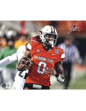 Ollie Gordon II signed 8x10 Photo Oklahoma State University Cowboys Football