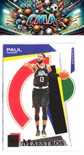 2020-21 Panini Court Kings #24 Paul George Maestros Ruby #/149