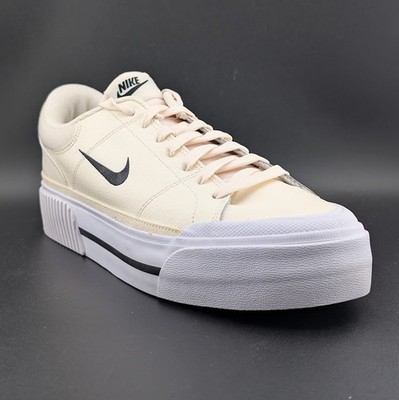 Nike Court Legacy Lift 'Pale Ivory White' FV5526-101 ~ Womans Size 10/Mens 8.5