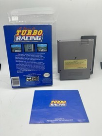 Al Unser Jr Turbo Racing Nintendo NES Complete CIB